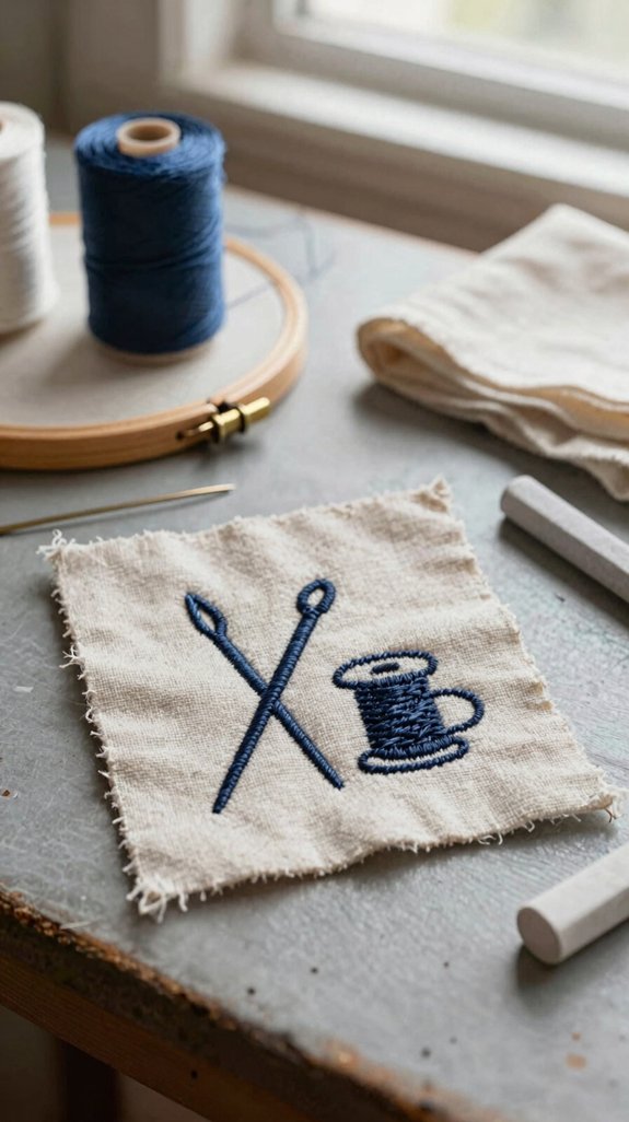 vintage needle thread heritage charm