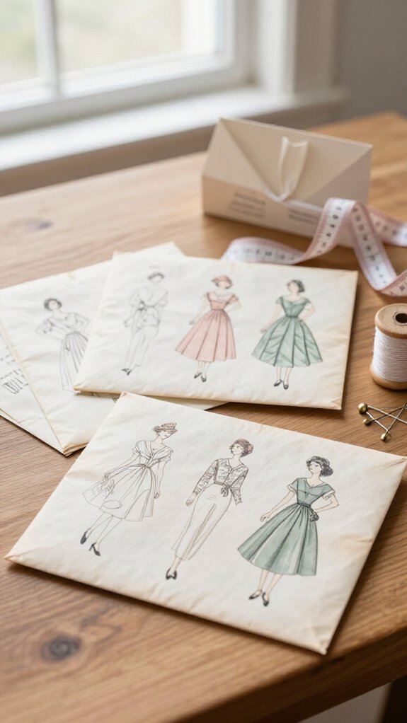 vintage sewing pattern hunting tips